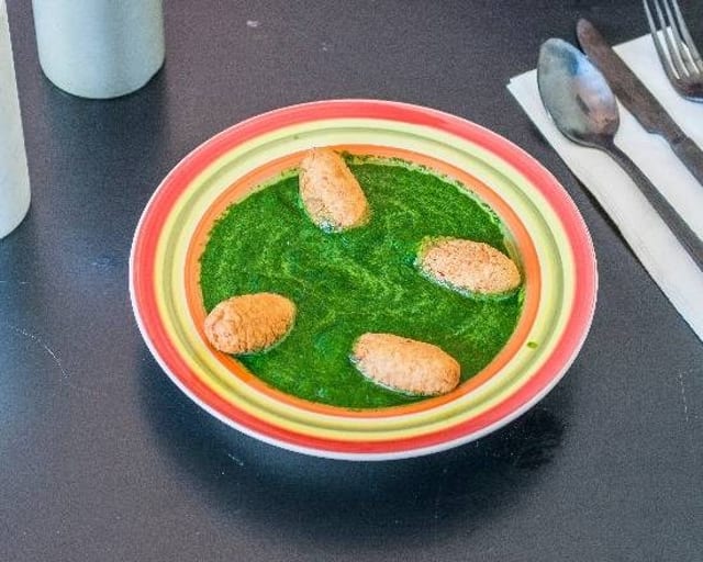 Saag Paneer.